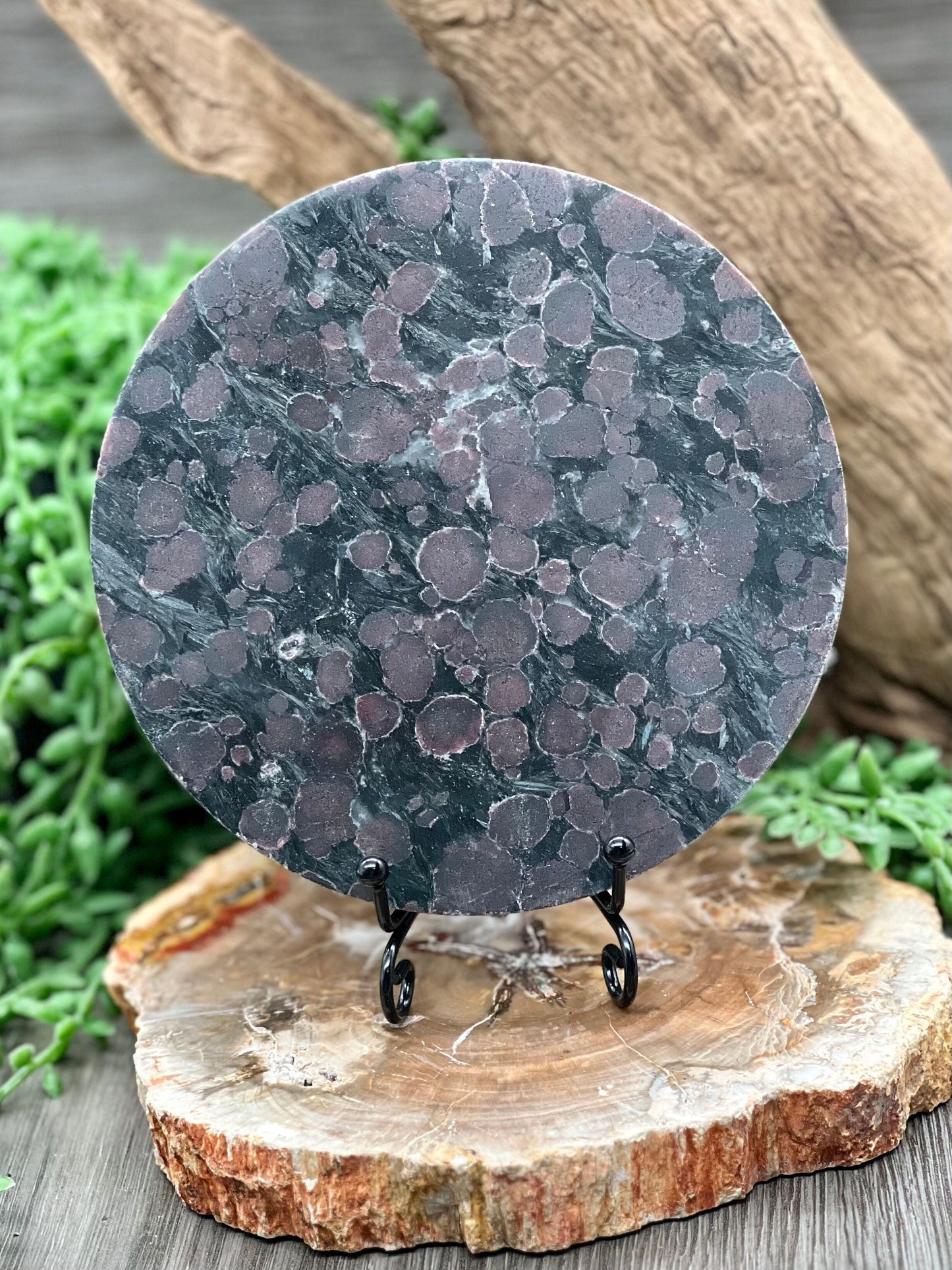 Firework Garnet Slab