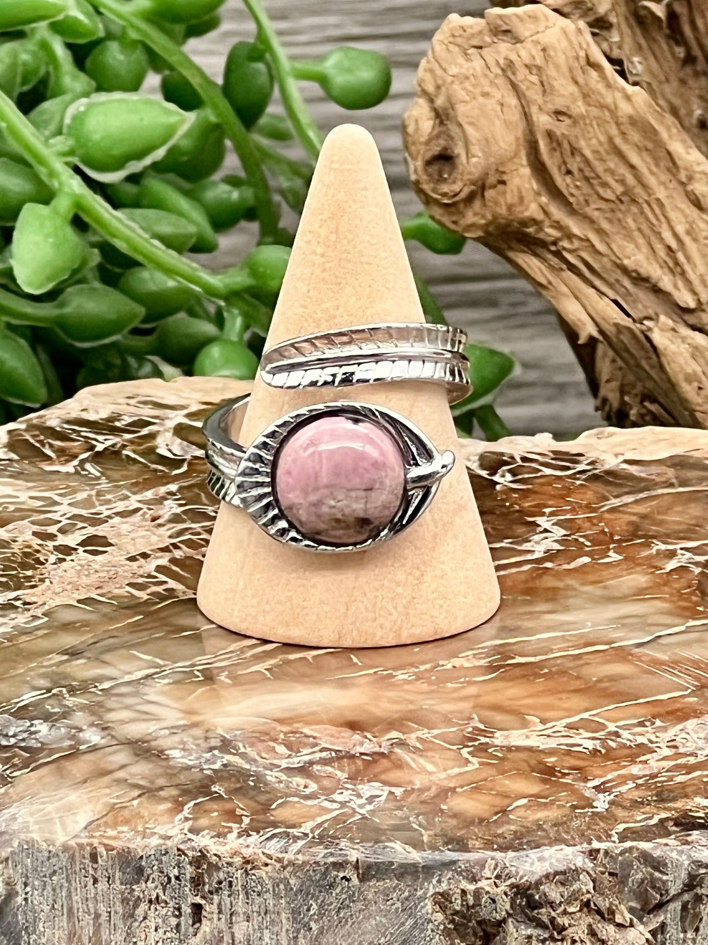 Rhodonite Ring