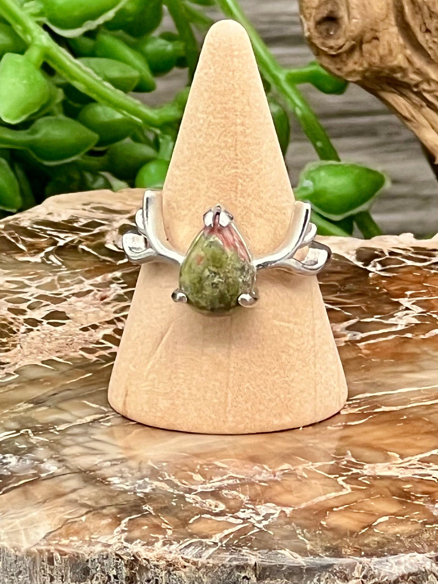 Unakite Ring