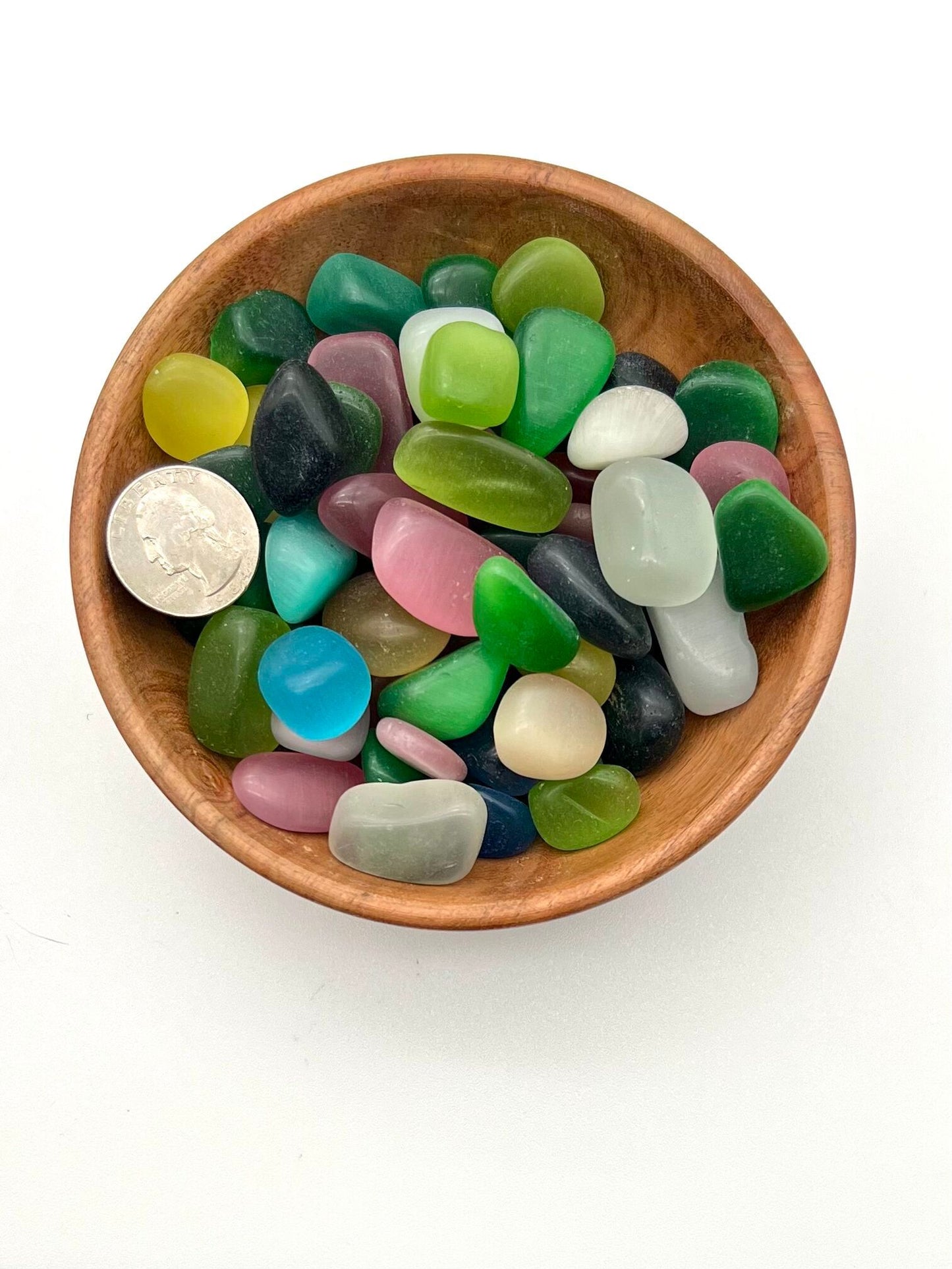 Cat Eye Tumble-Medium Man Made Material