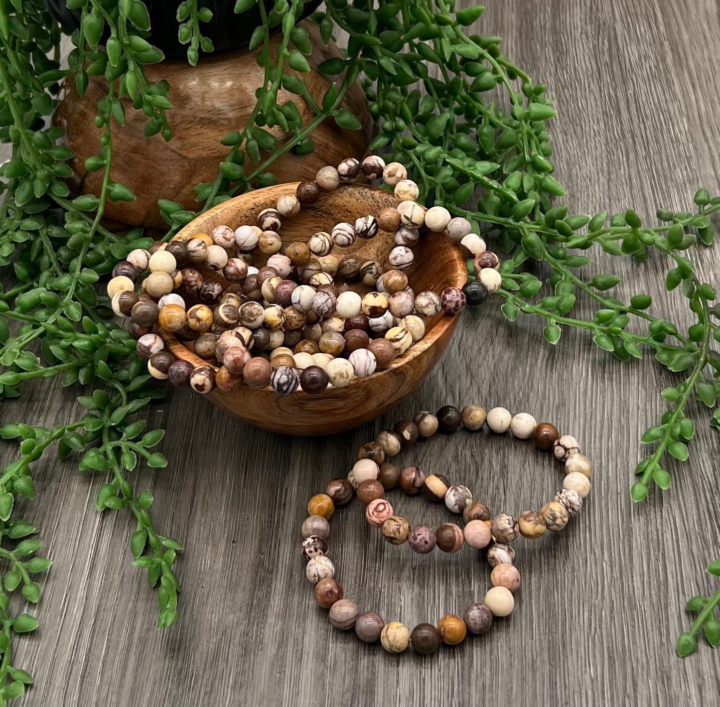 Chocolate Zebra Jasper Bracelet