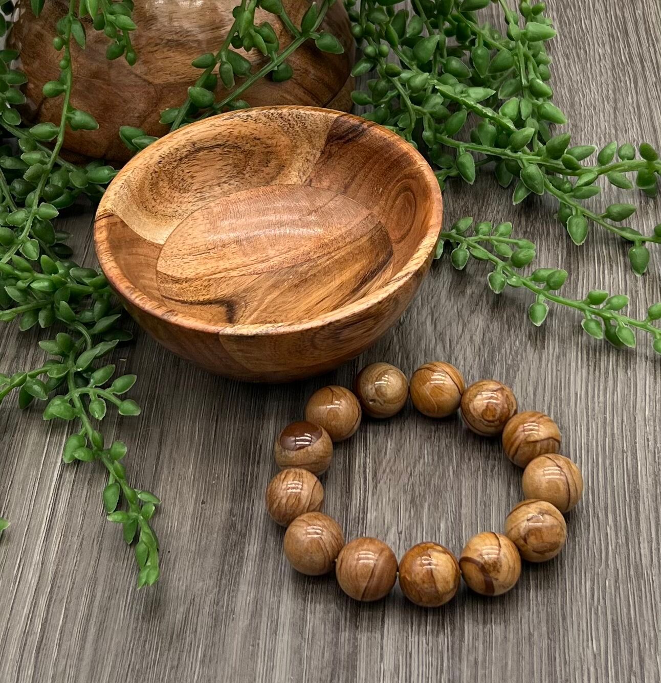 Petrified Wood Bracelet