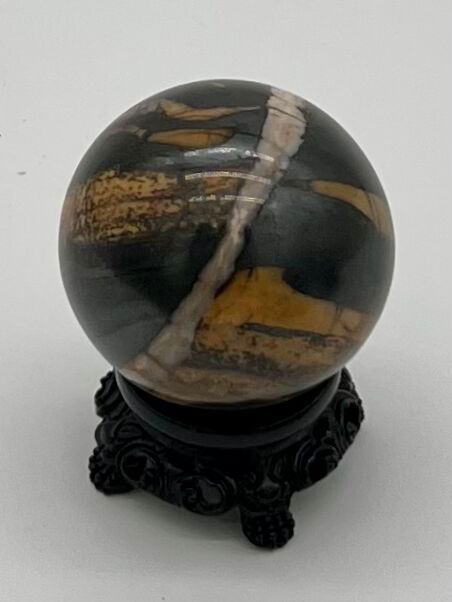 Sunset Jasper Sphere