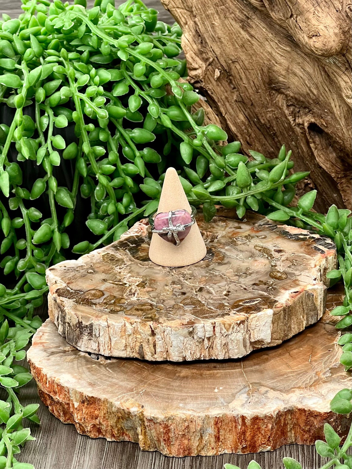Rhodonite Ring