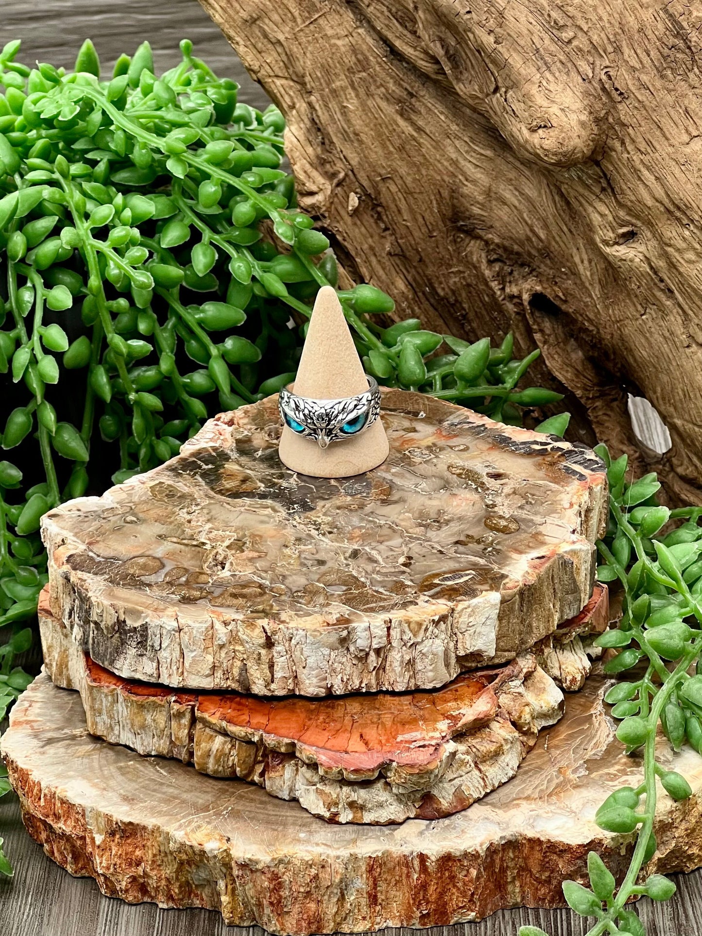 Blue Hawk Ring