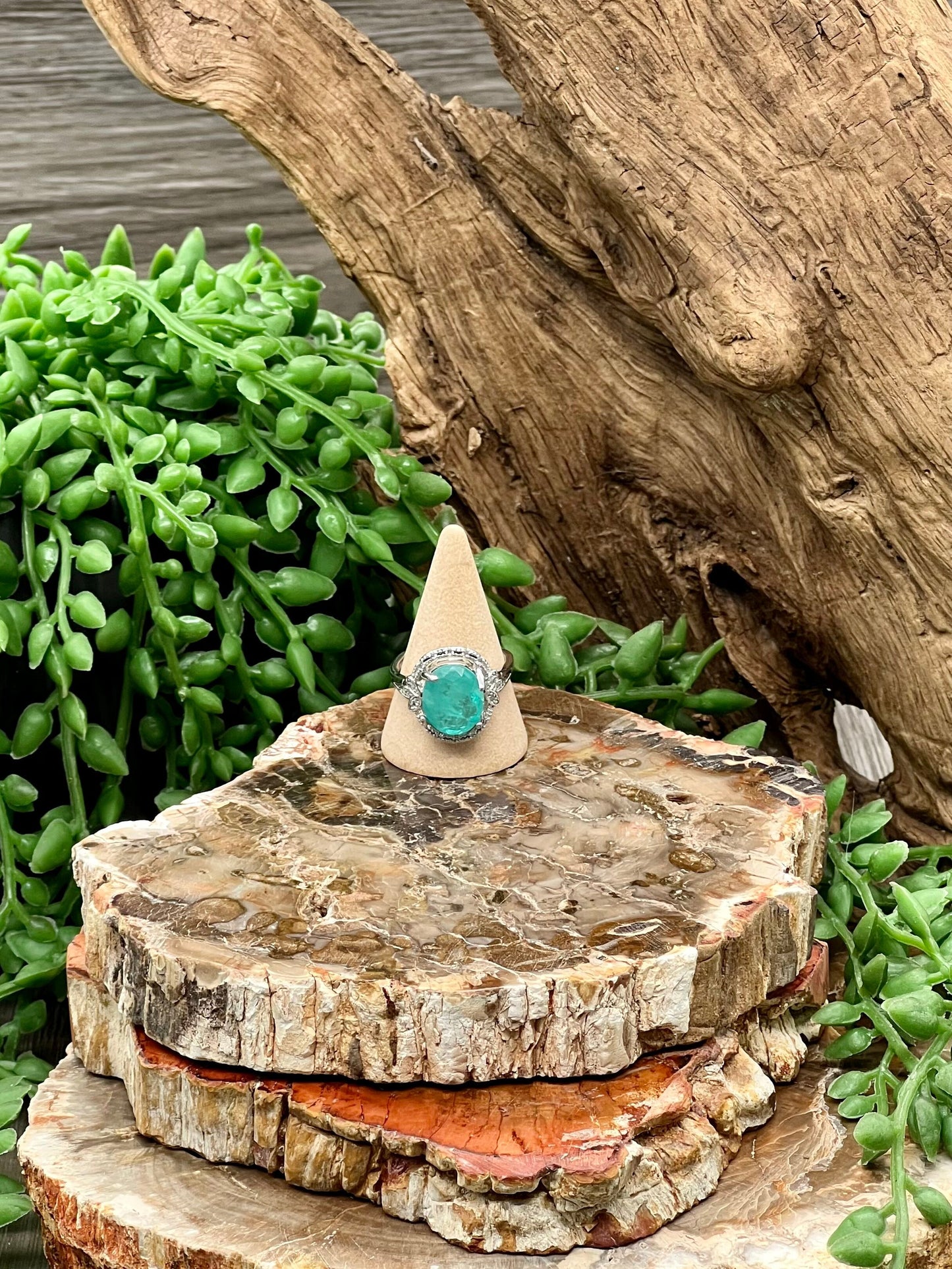 Amazonite Ring