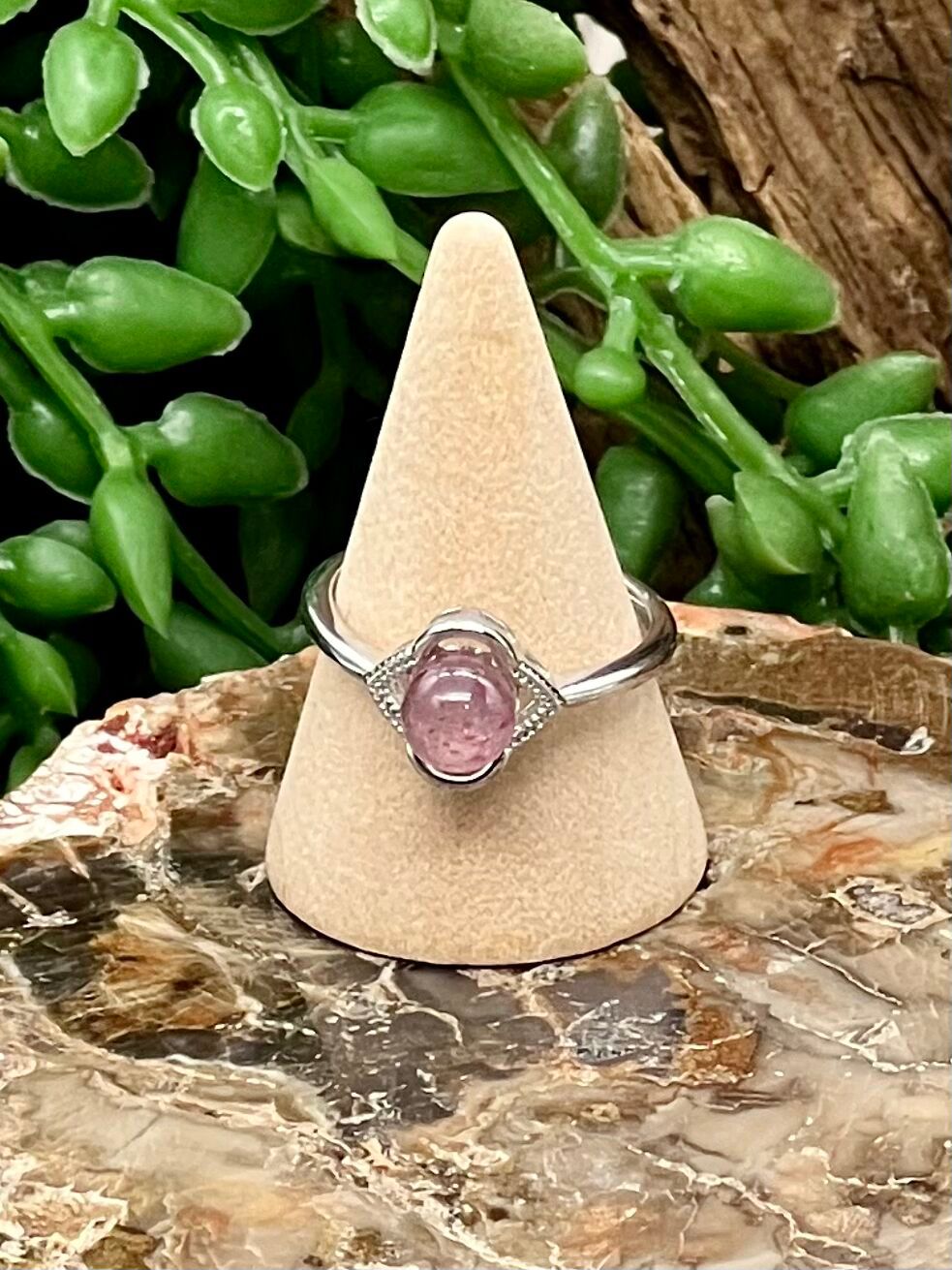 Rose Quartz Ring