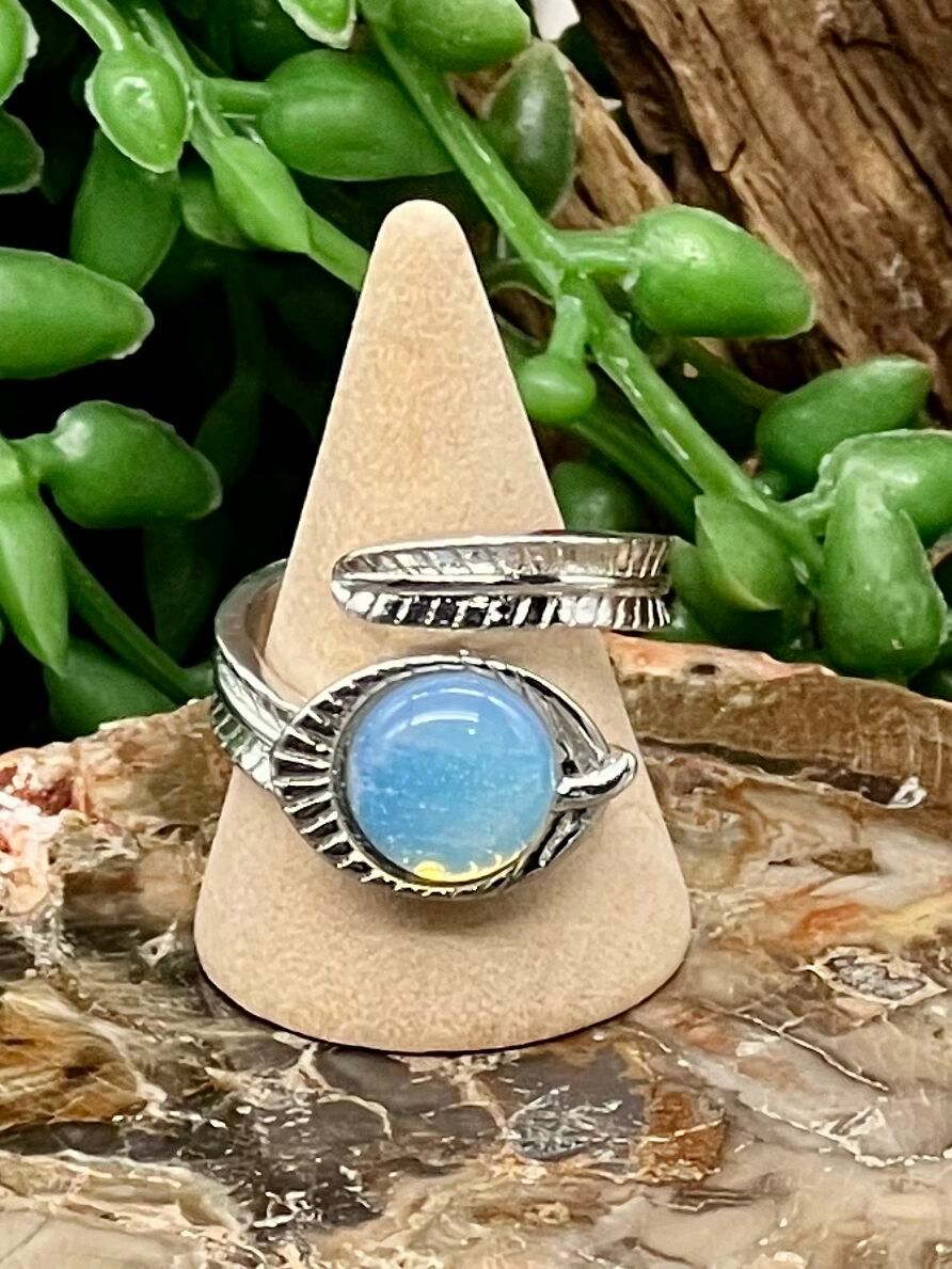 Opalite (Man-Made) Ring