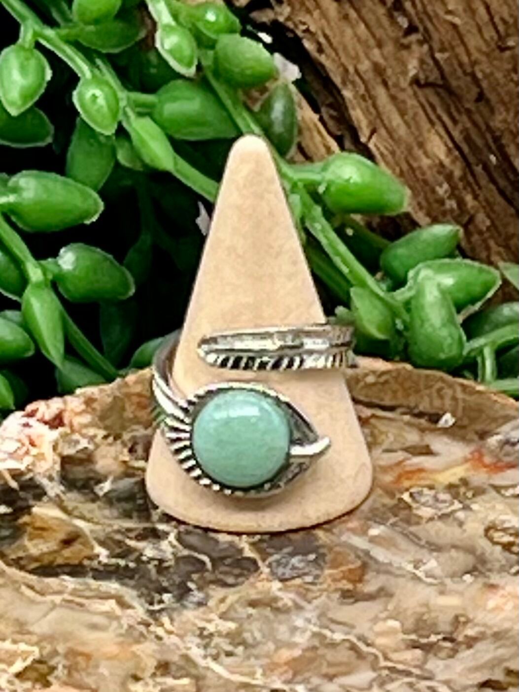 Green Aventurine Ring