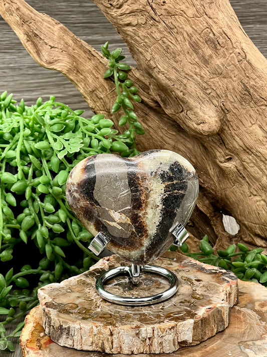 Septarian Stone Heart