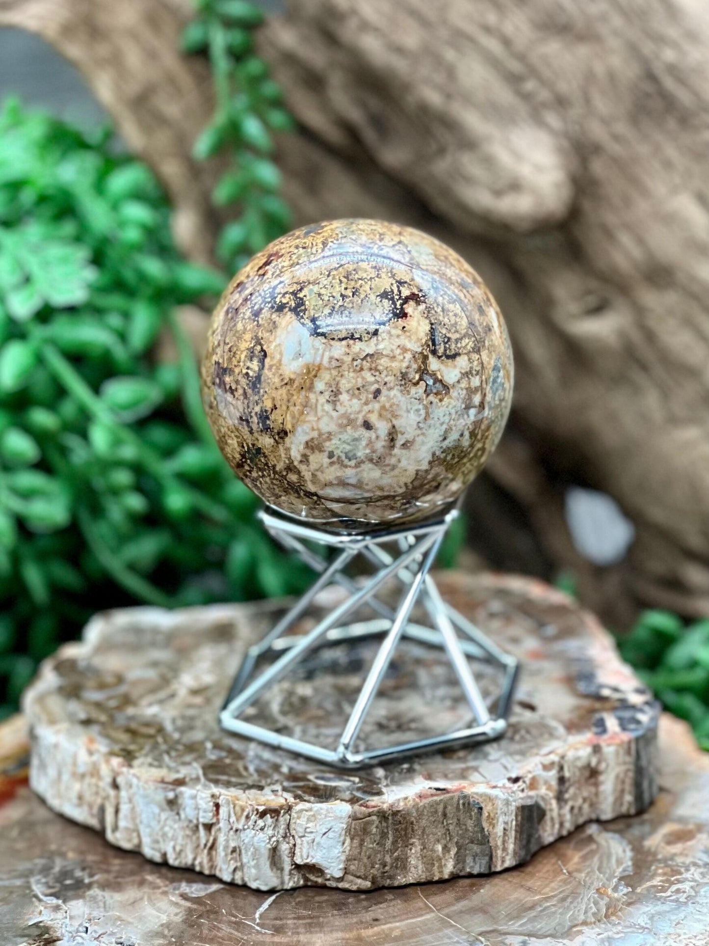 Ocean Jasper Sphere