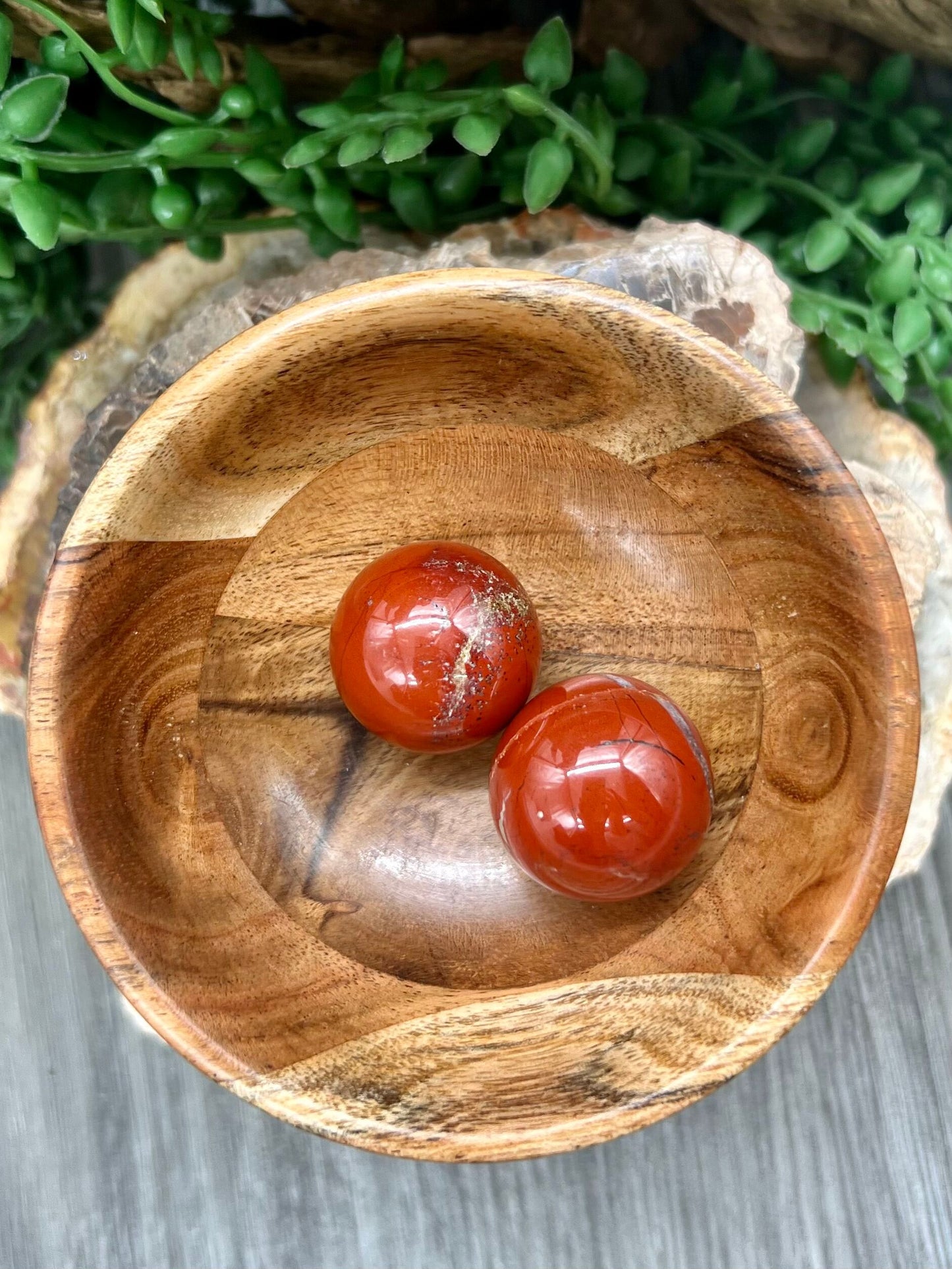 Red Jasper Sphere