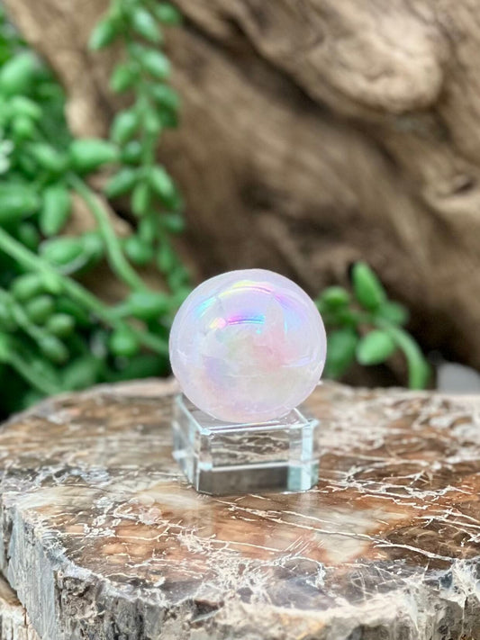 Aura Quartz Sphere