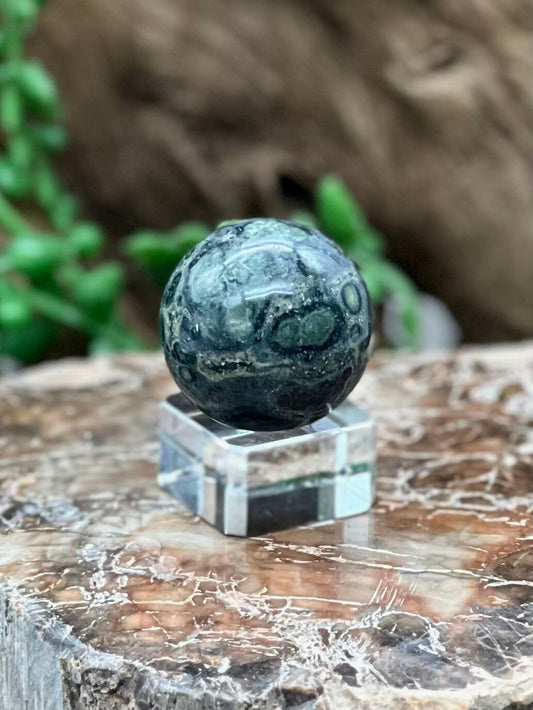 Rainforest Jasper Sphere