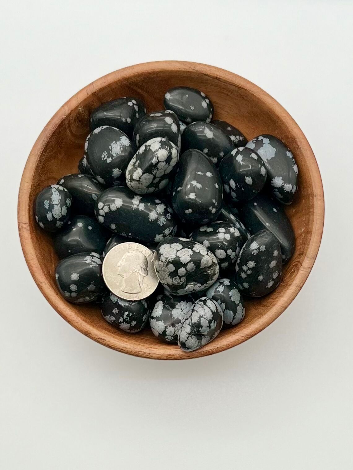 Snowflake Obsidian Tumble-Medium