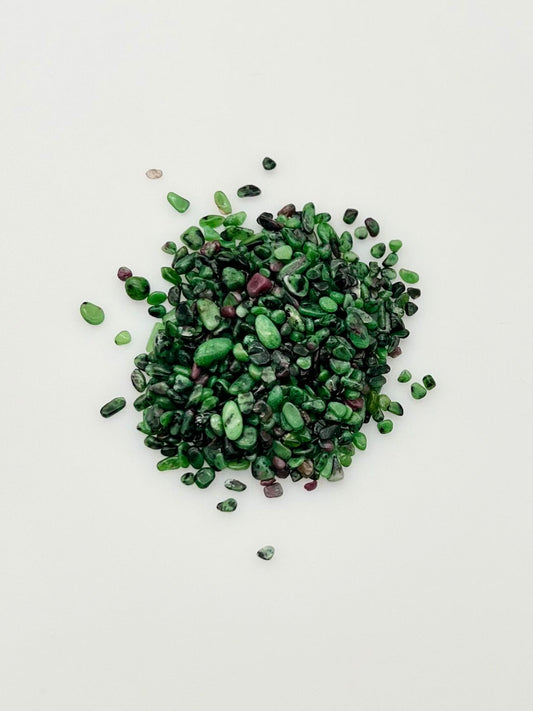 Ruby Zoisite Chips Bag