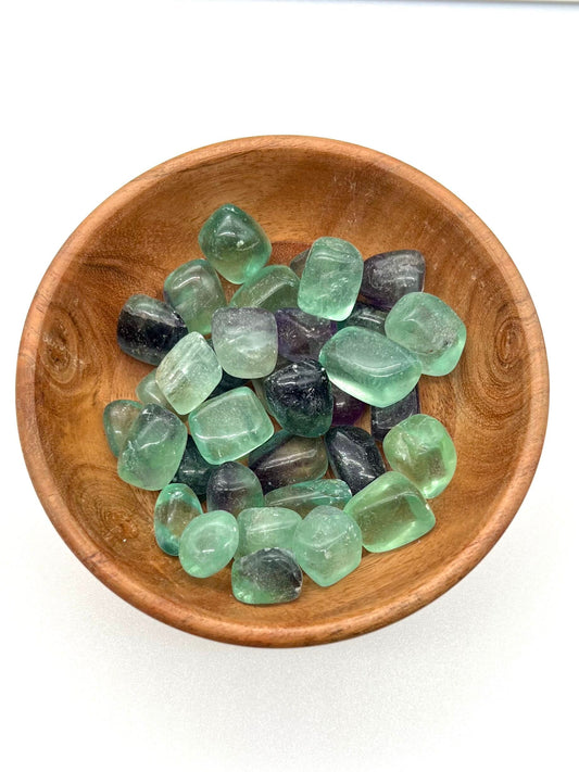 Candy Fluorite Tumbles