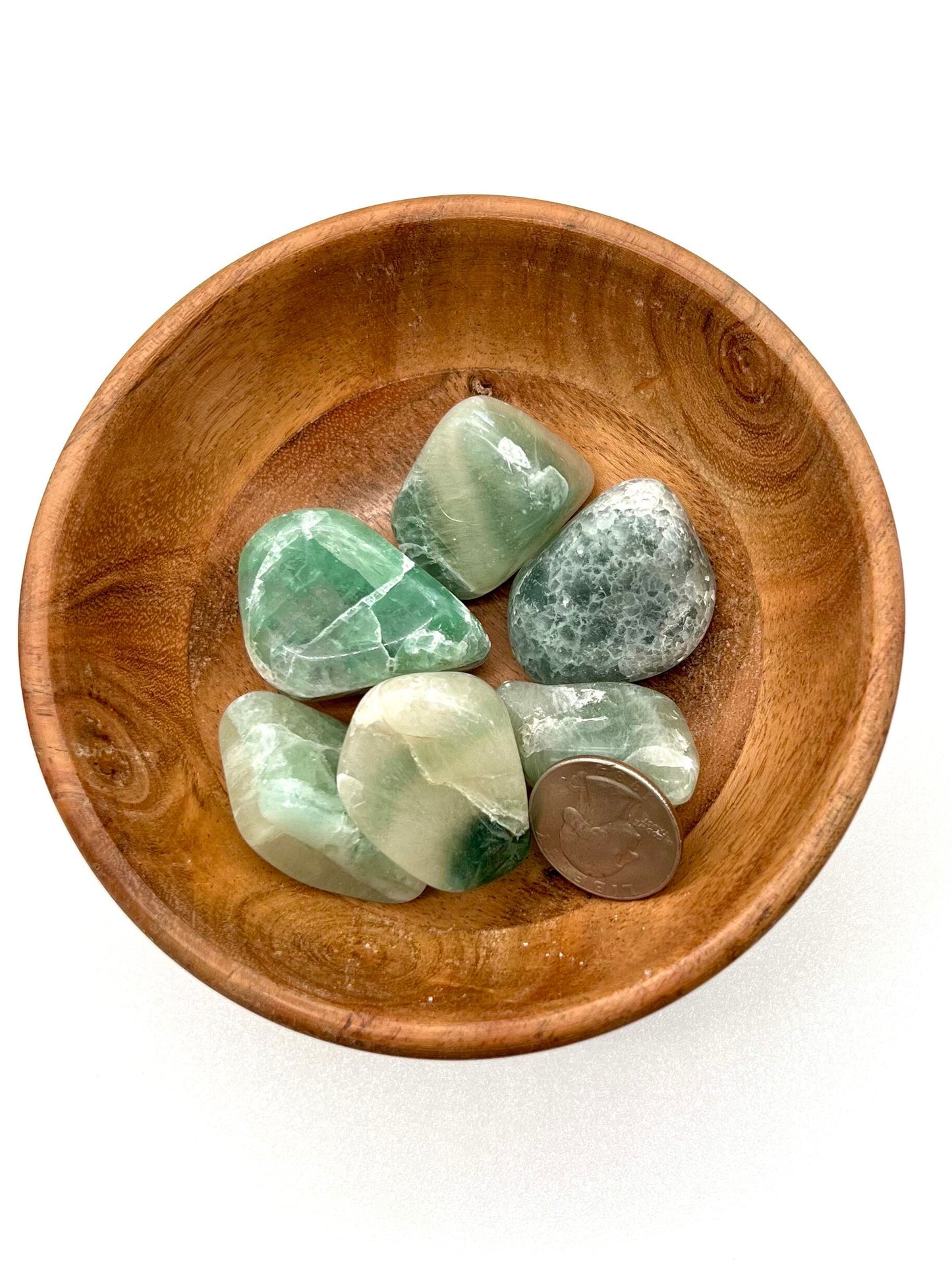 Green Fluorite Tumble