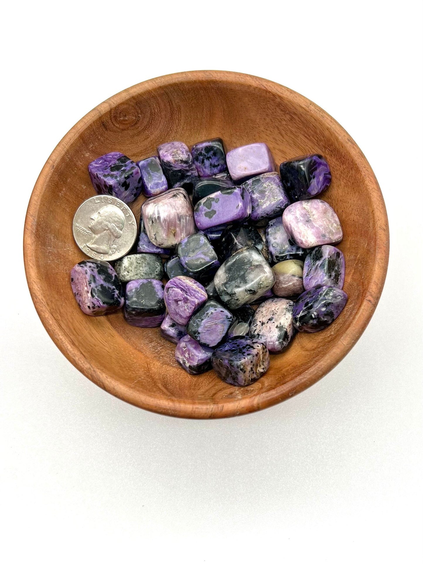 Charoite Cube Tumble