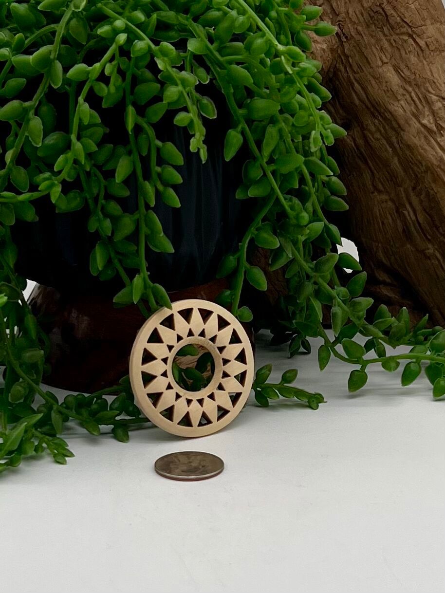 Wooden Sphere Stand