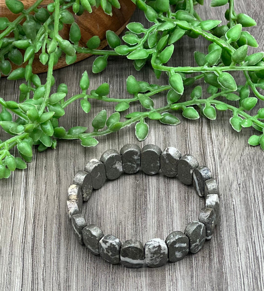 Pyrite Bangle Bracelet