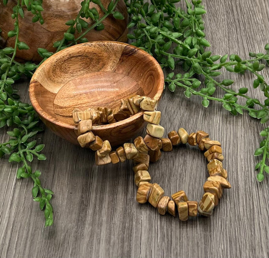 Petrified Wood Bracelet