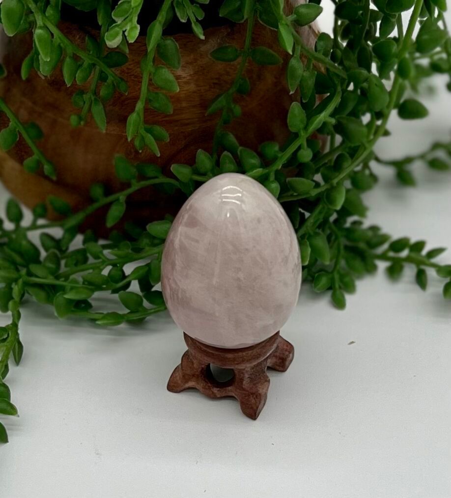 Rose Quartz Egg