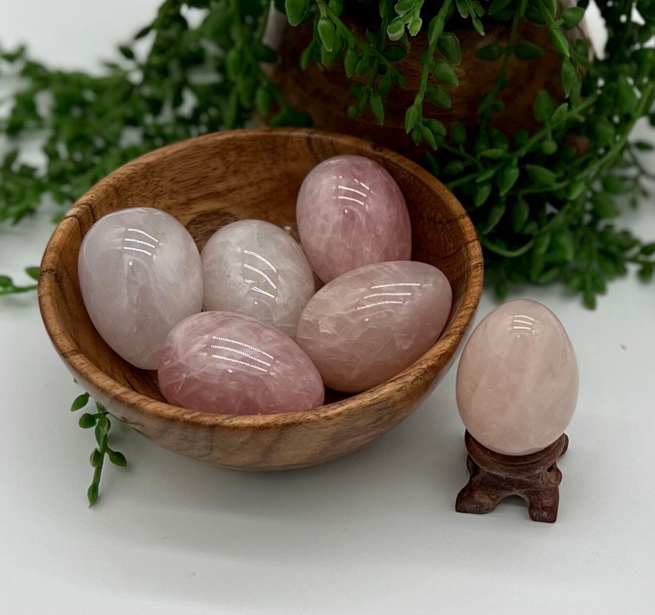 Rose Quartz Egg