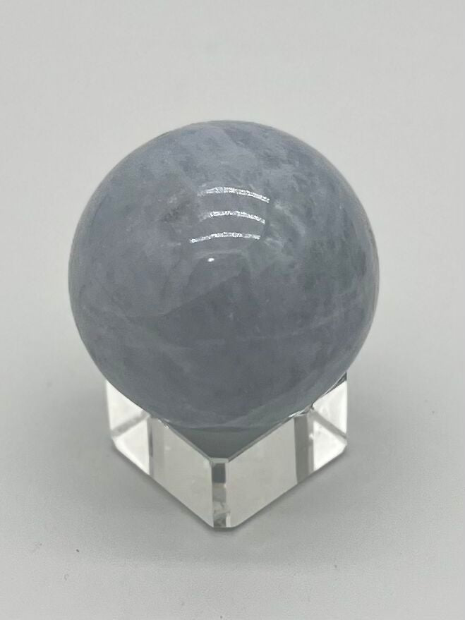 Blue Calcite Sphere