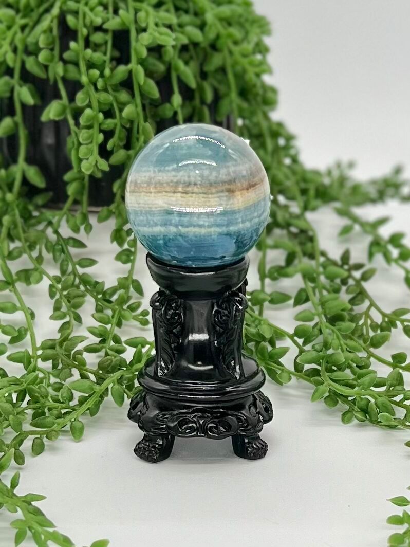 Blue Onyx Sphere