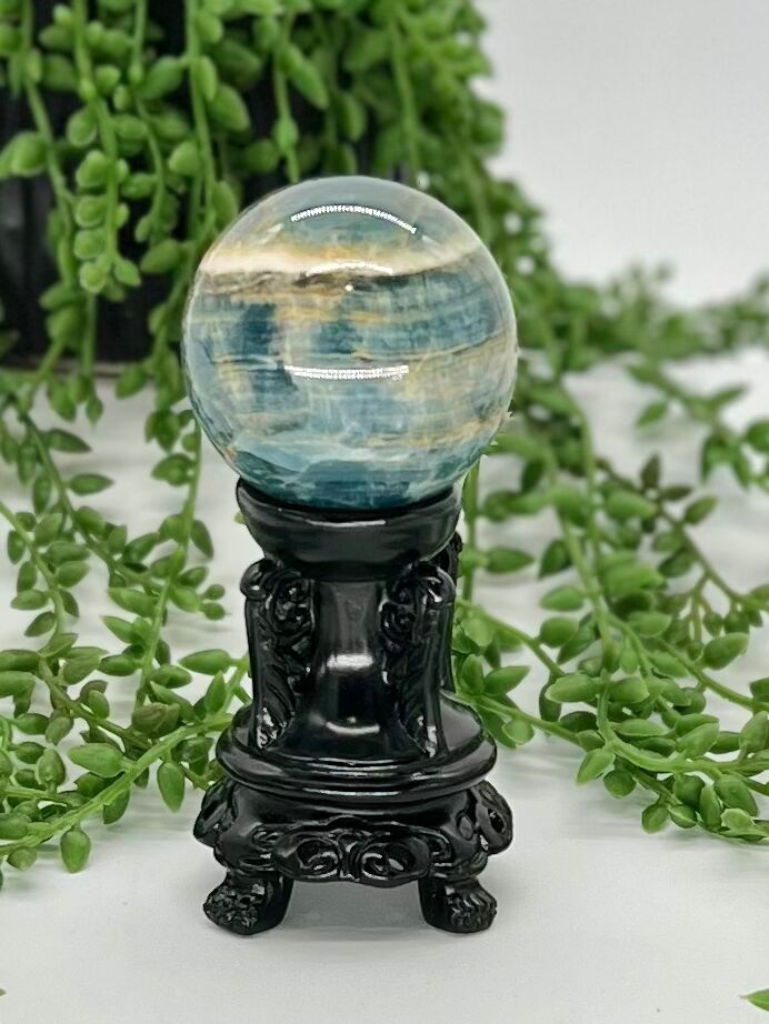 Blue Onyx Sphere