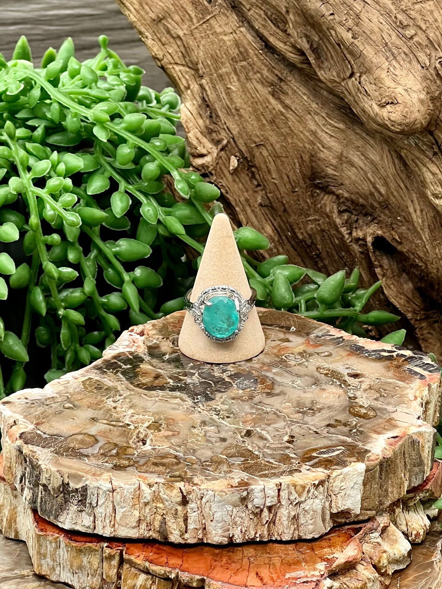 Amazonite Ring