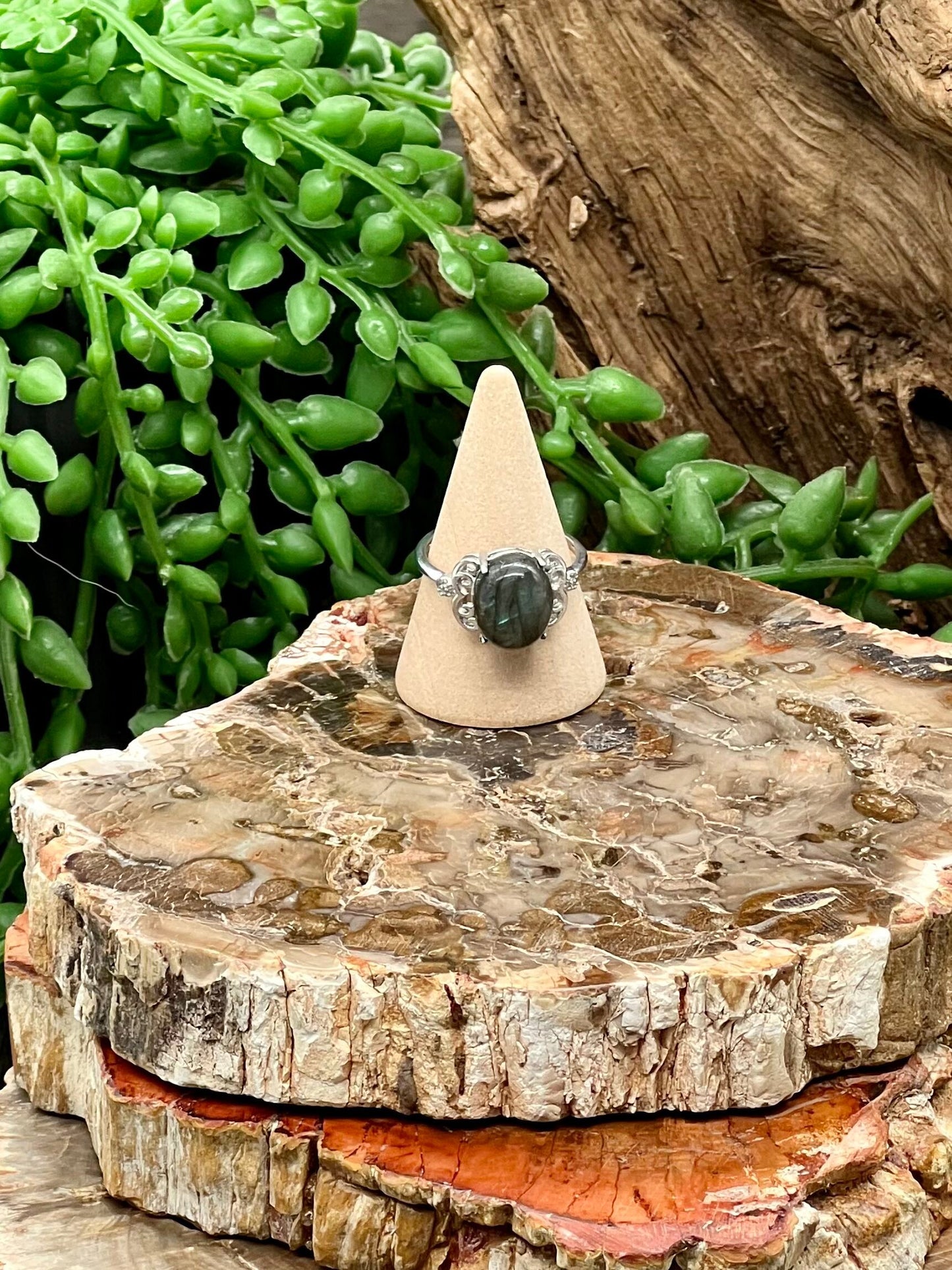 Labradorite Ring