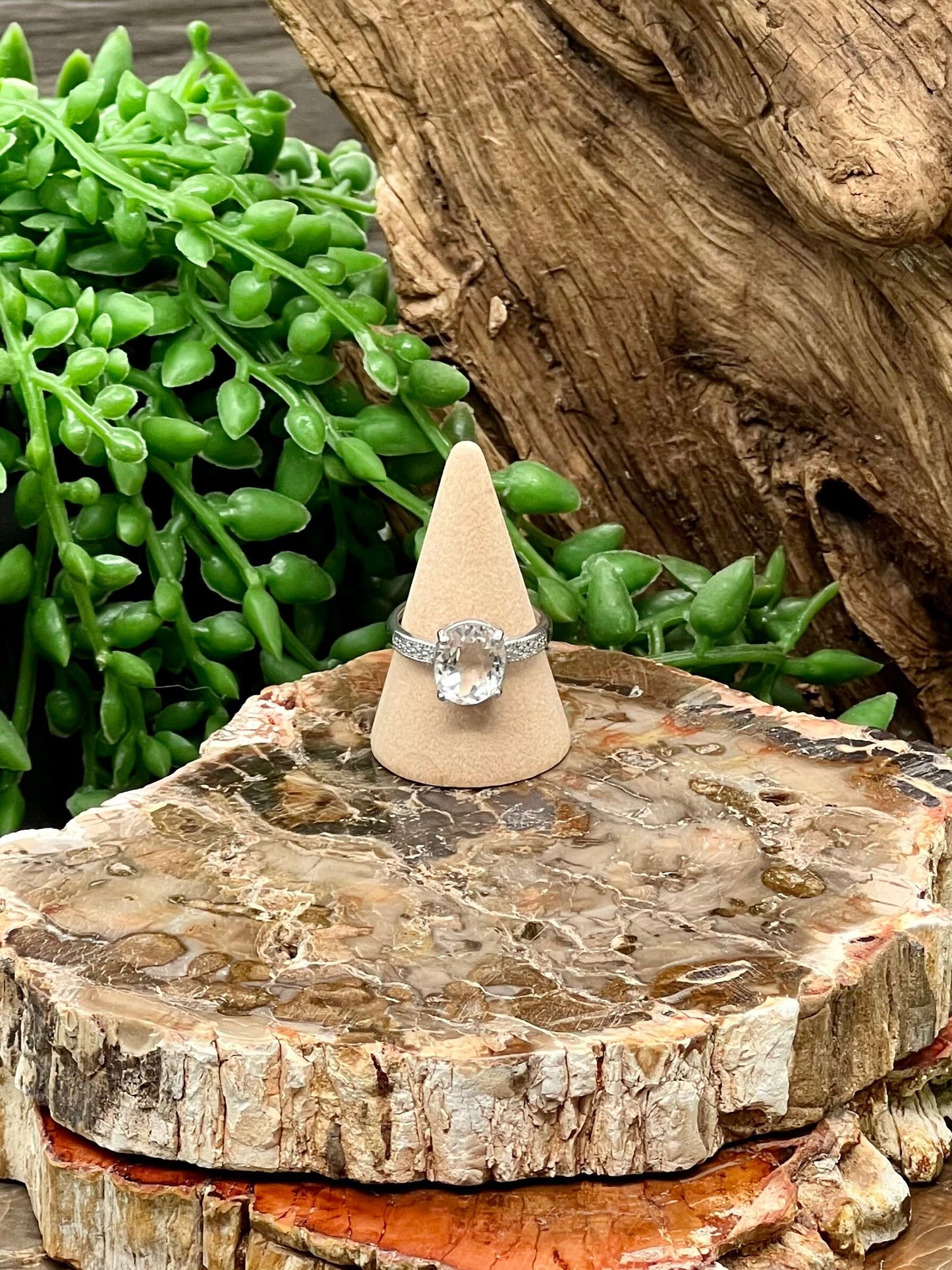 Clear Quartz Ring