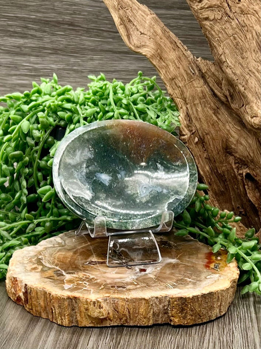 Moss Agate Bowl