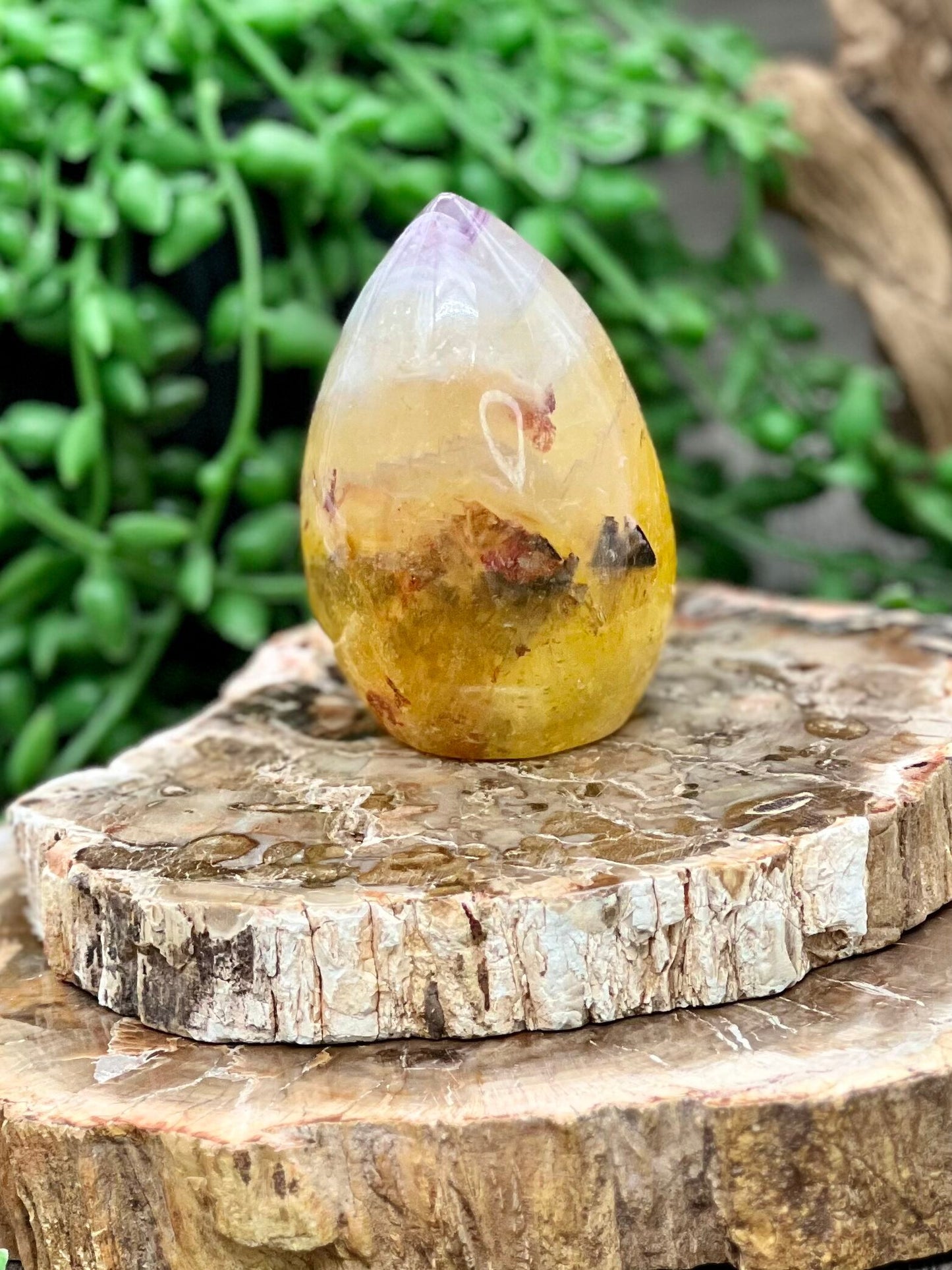 Yellow Calcite Freeform