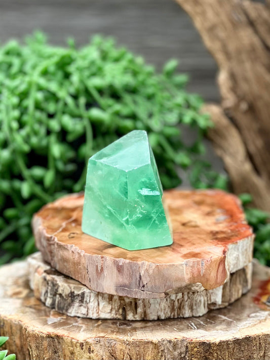 Green Fluorite Freeform