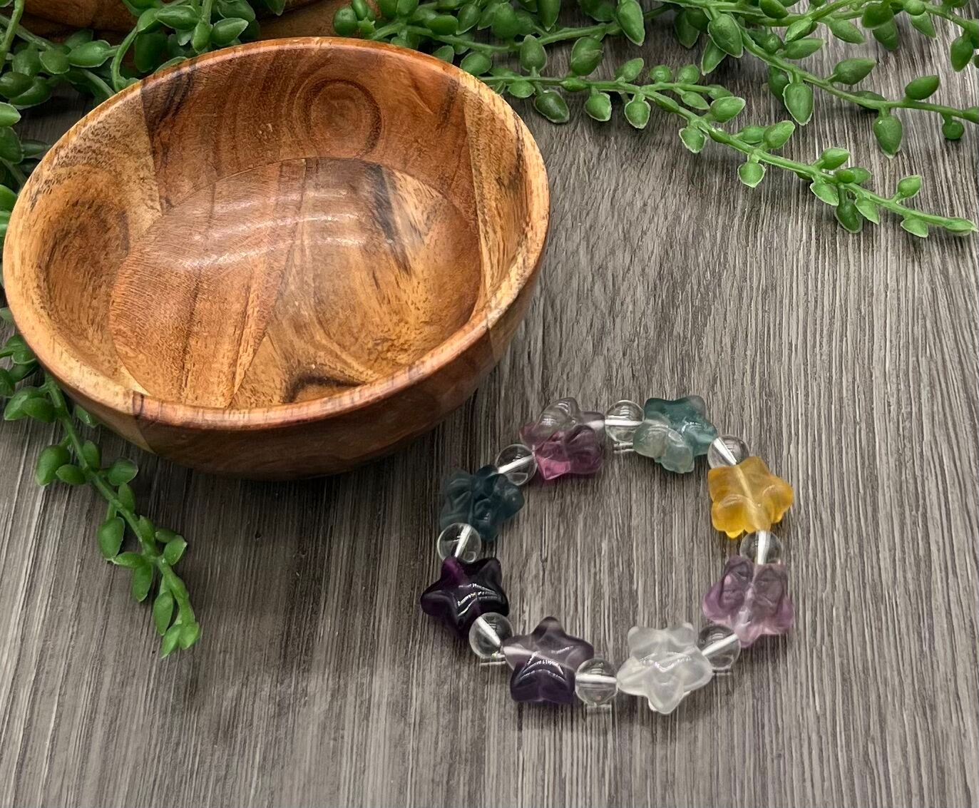 Rainbow Fluorite Bracelet