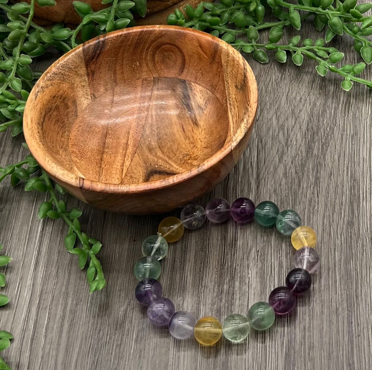 Rainbow Fluorite Bracelet