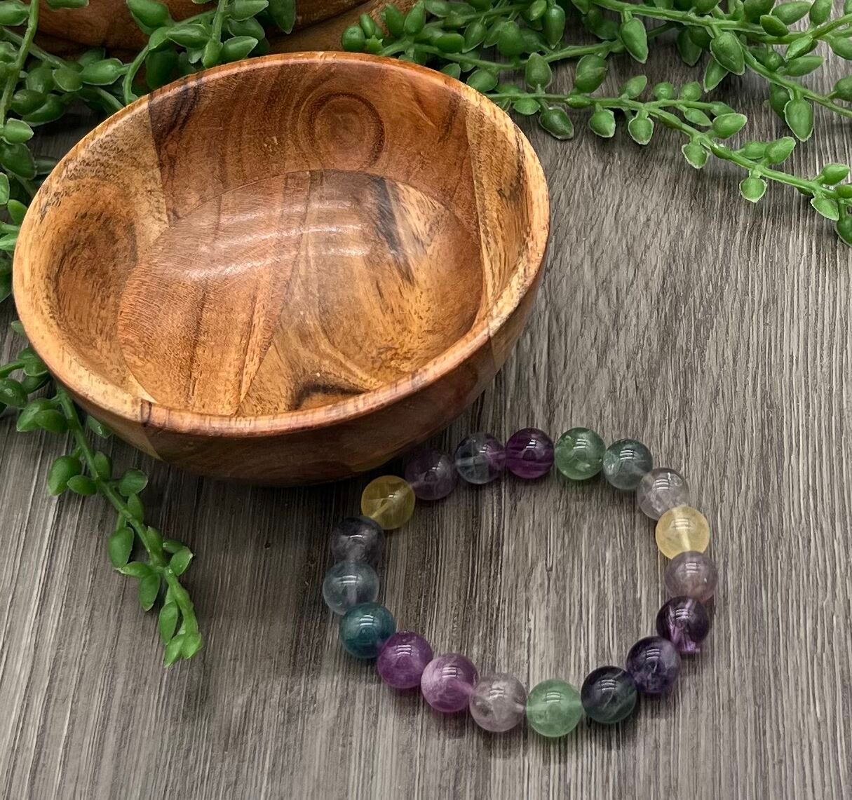 Rainbow Fluorite Bracelet