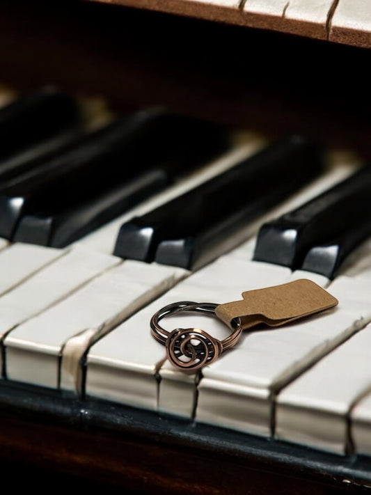 Antique Copper Wave Ring