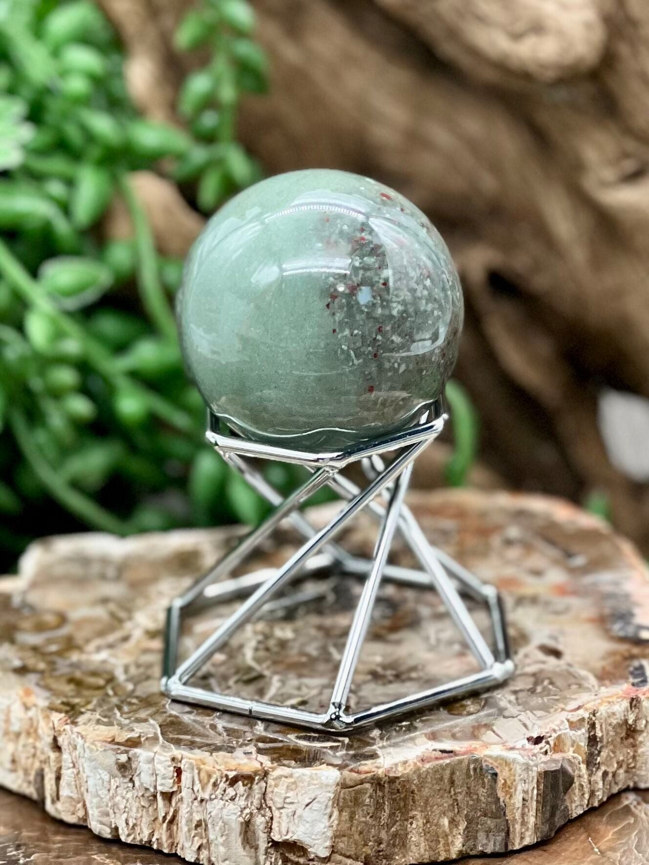 African Bloodstone Sphere