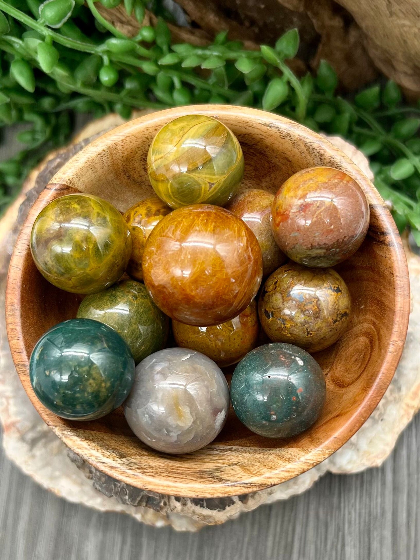 Ocean Jasper Sphere