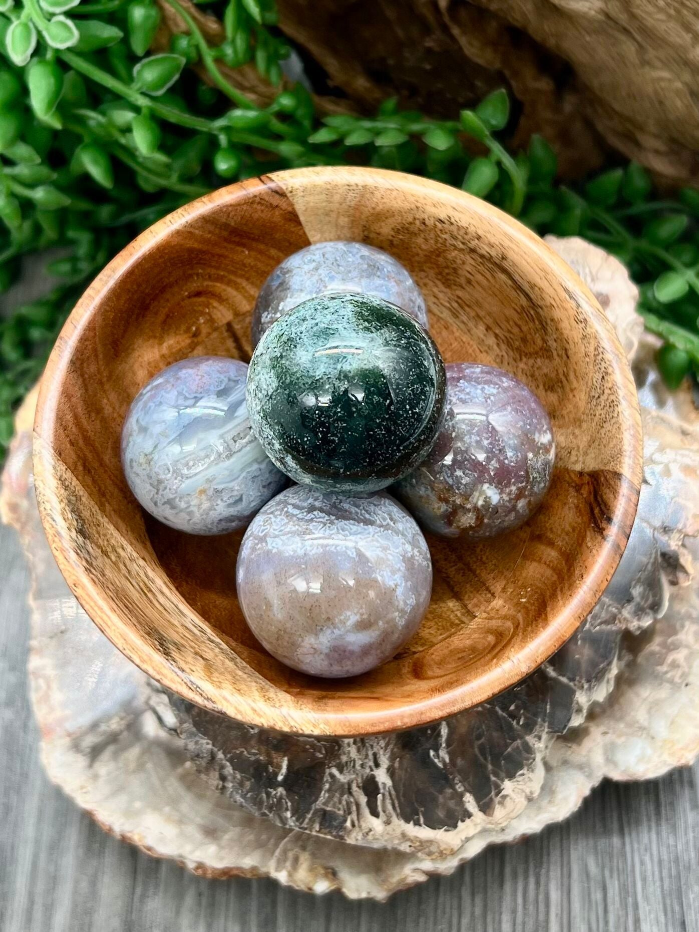 Ocean Jasper Sphere