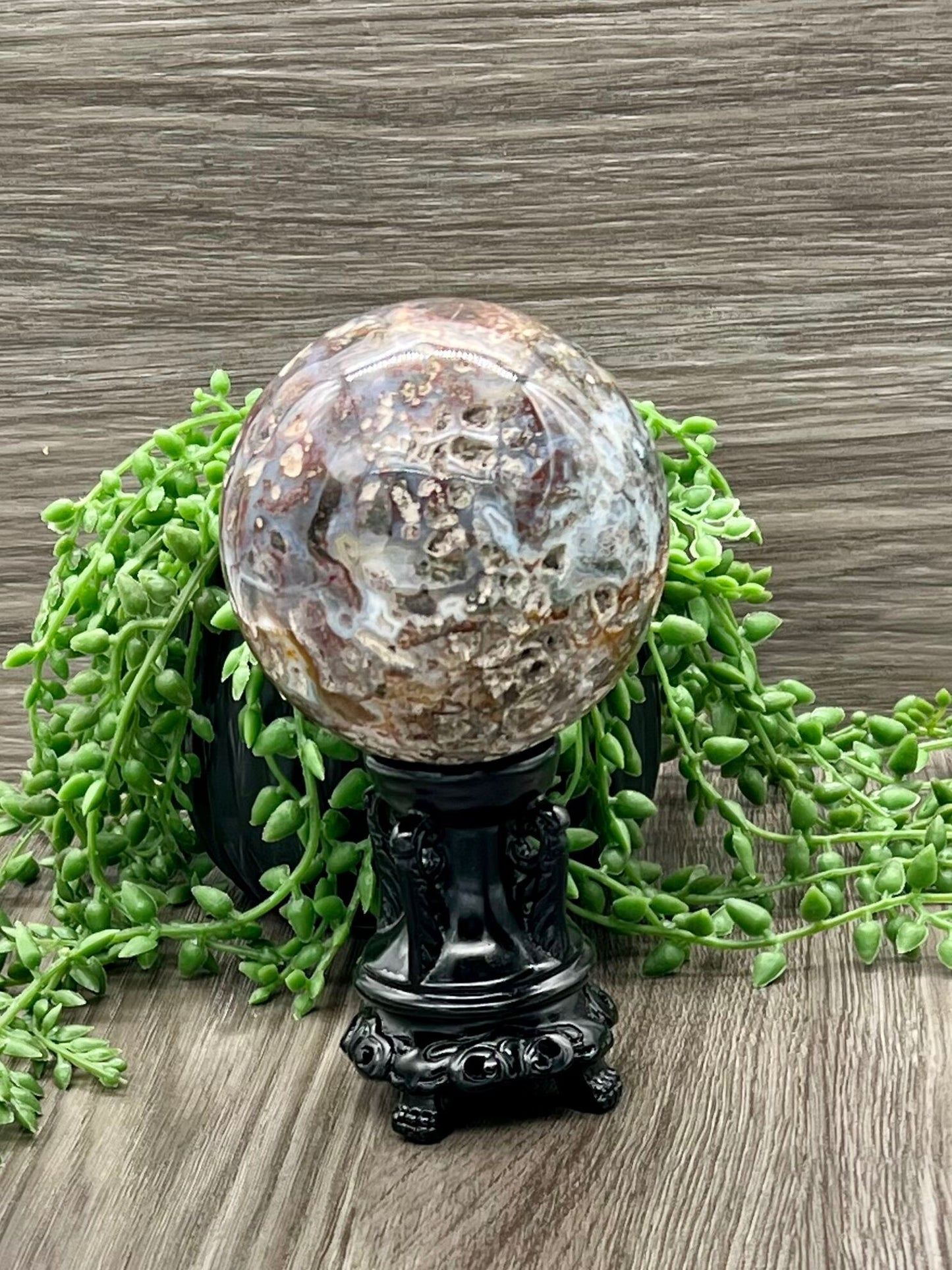 Ocean Jasper Sphere