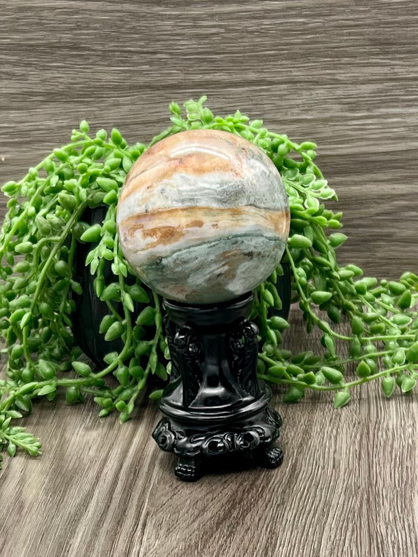 Ocean Jasper Sphere